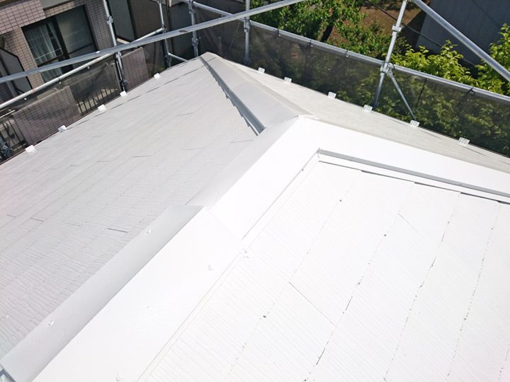 白い屋根