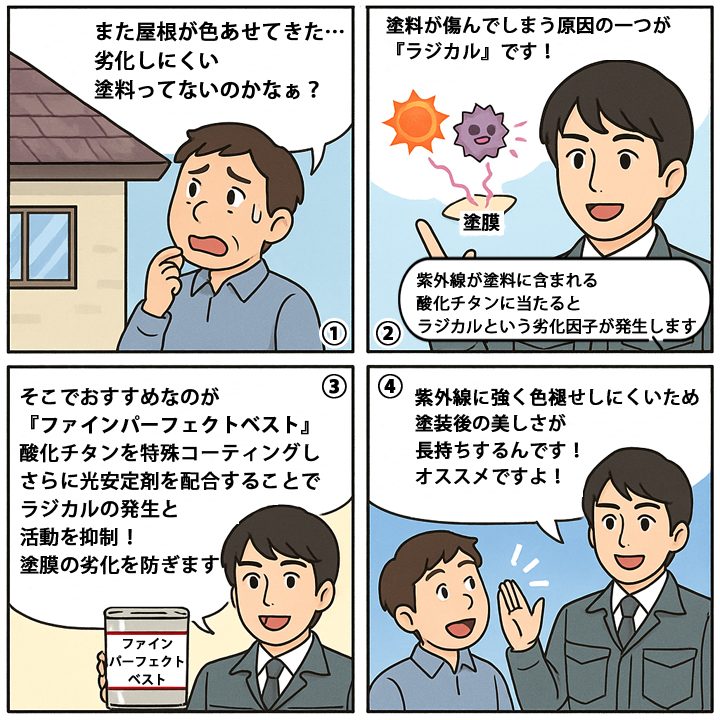漫画でファインパーフェクトベストについて解説！