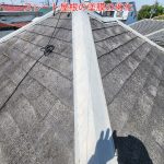 スレート屋根の塗膜の劣化