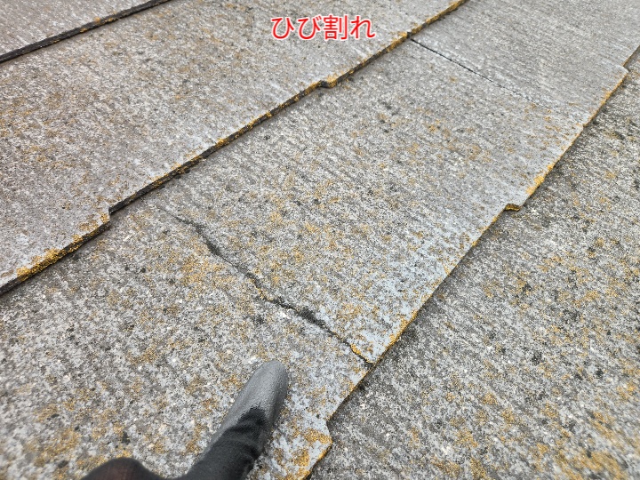 コロニアルneoが割れています