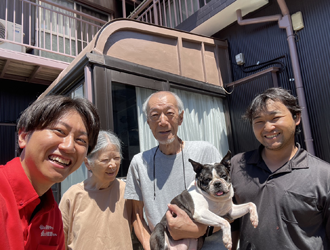 八王子市工事前お客様写真