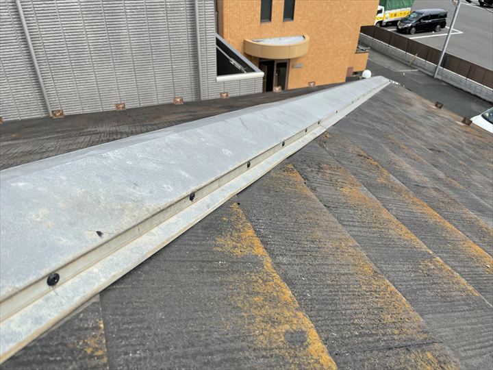 棟板金補強工事完了