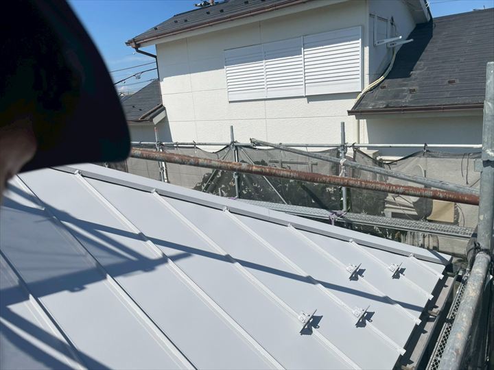 屋根塗装完工２