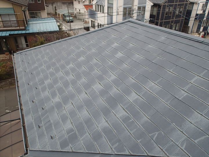 屋根の色褪せ
