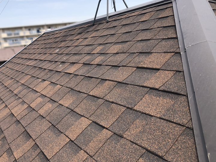 アスファルトシングルを使った屋根