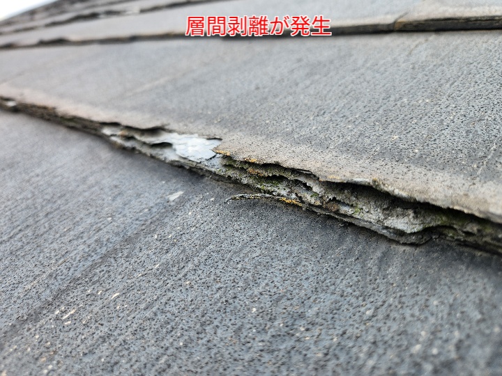 パミールの層間剥離