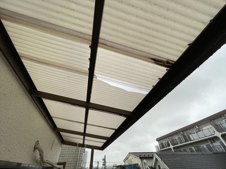 穴が開いている様子