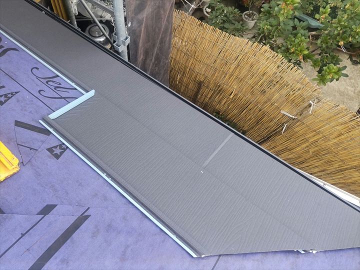 スーパーガルテクト設置の様子