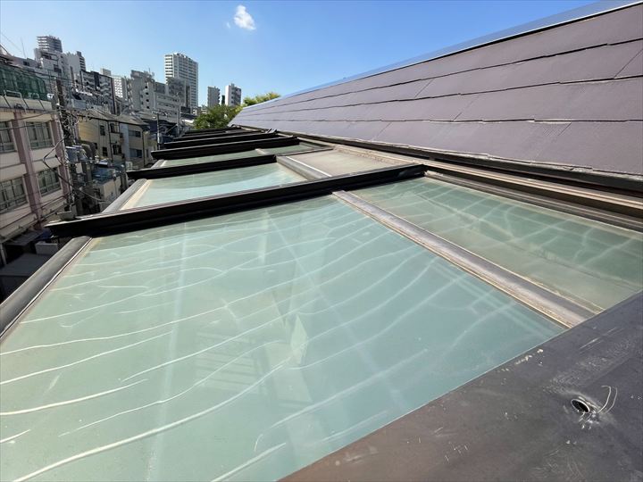 サンルームを外から見た様子