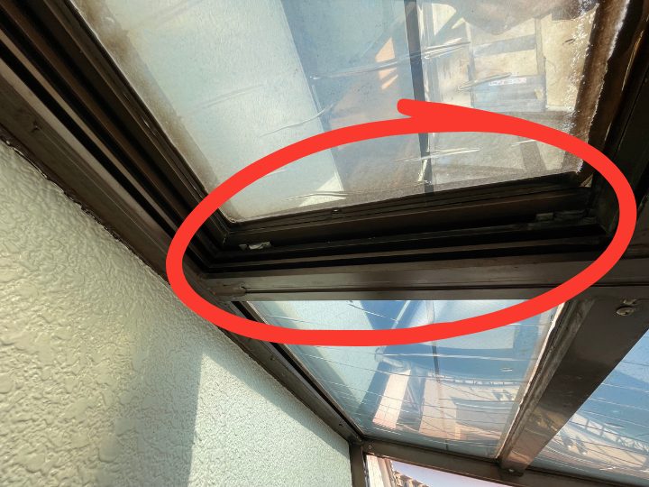 雨漏り箇所の一例