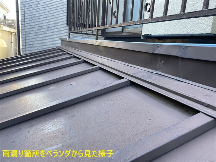 笠木全体の様子