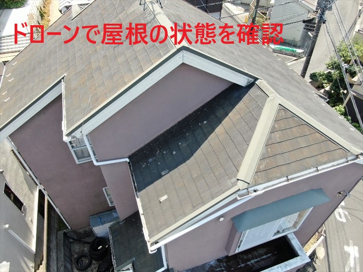 ドローンで調査