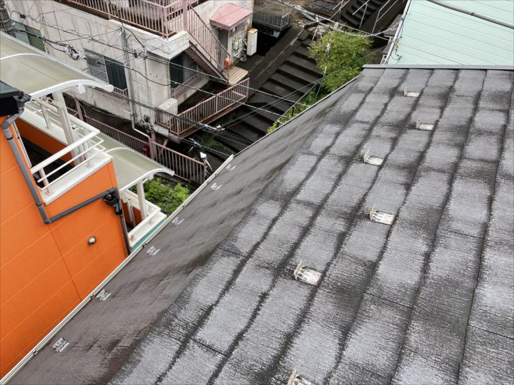 屋根の急勾配部分