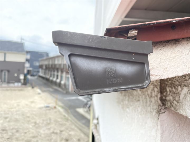 使用されていた雨樋の種類