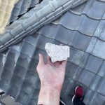 一部漆喰が剥がれ落ちておりました②