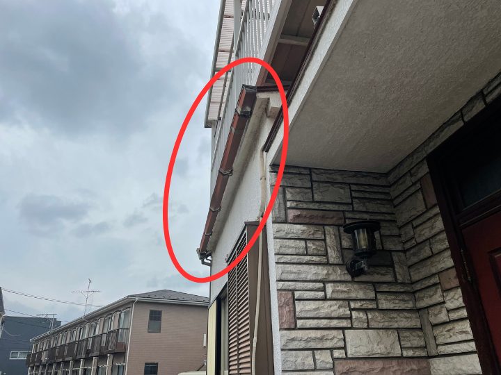 ご依頼があった雨樋