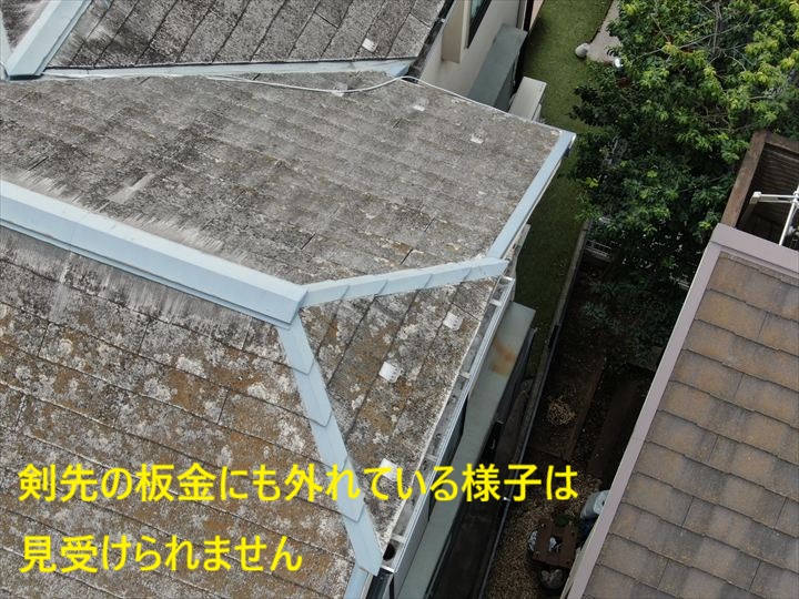 剣先の様子
