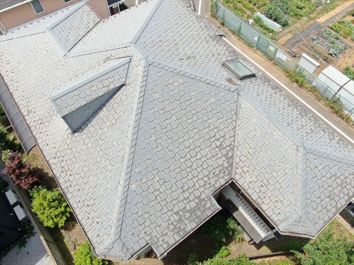 ドローンで屋根全体を確認②