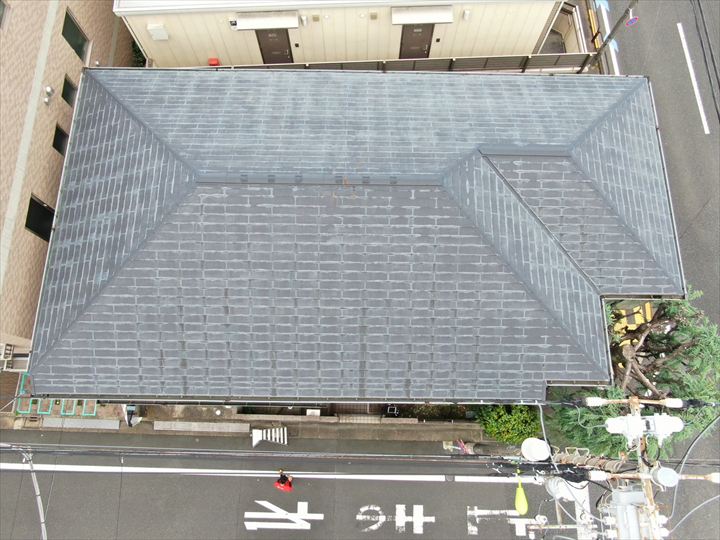 代沢の屋根全景