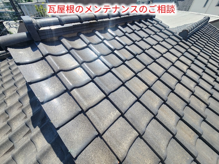 瓦屋根全体の状態