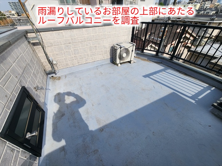 ルーフバルコニー全景