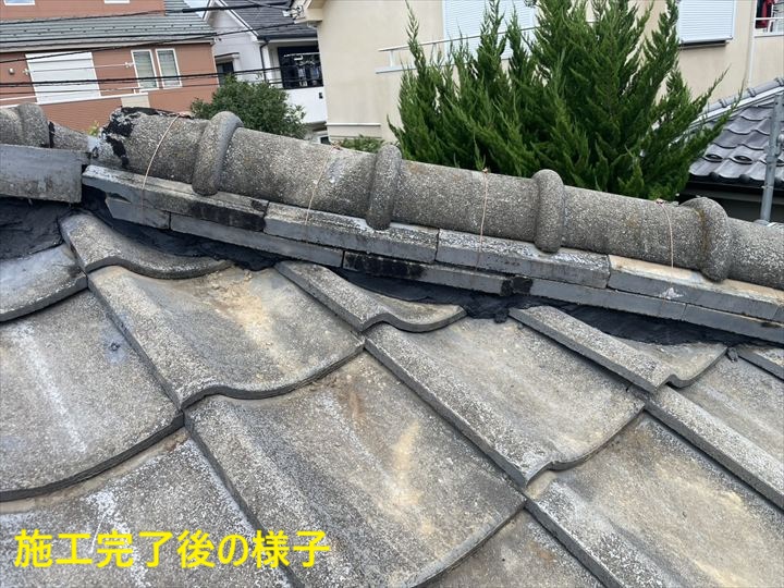 施工完了した棟