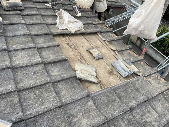 完工後には見えなくなる部分です